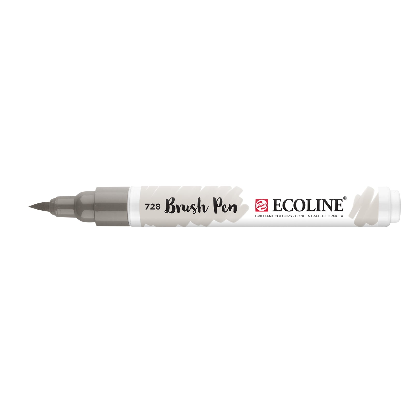 Ecoline • Pinselstift Warmgrau Hell 728