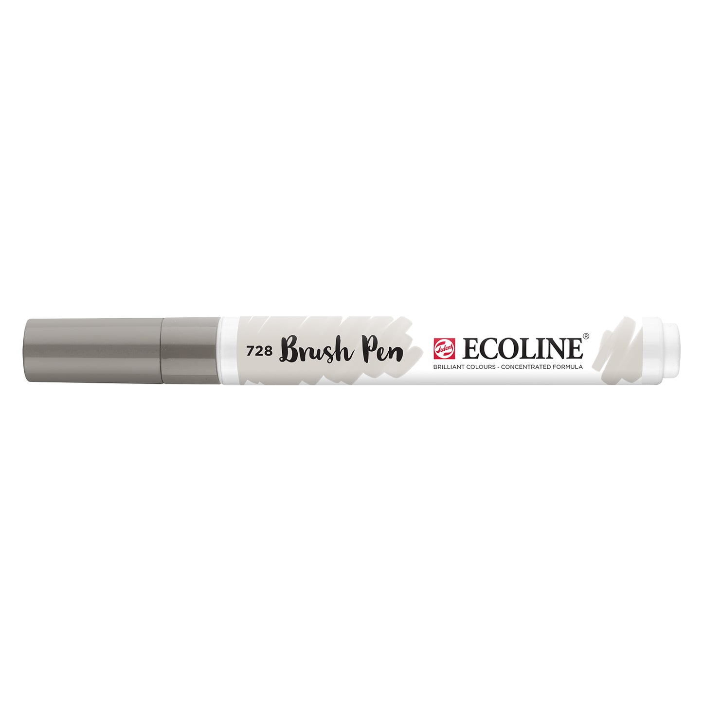 Ecoline • Pinselstift Warmgrau Hell 728