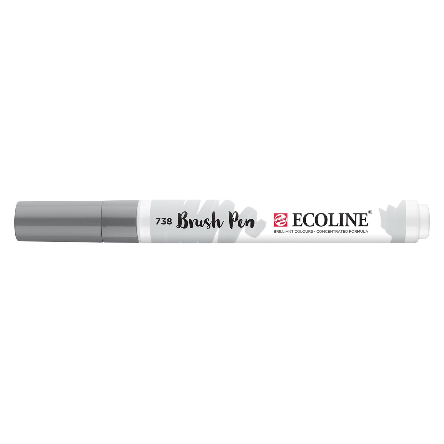 Ecoline • Pinselstift kaltgrau hell 738