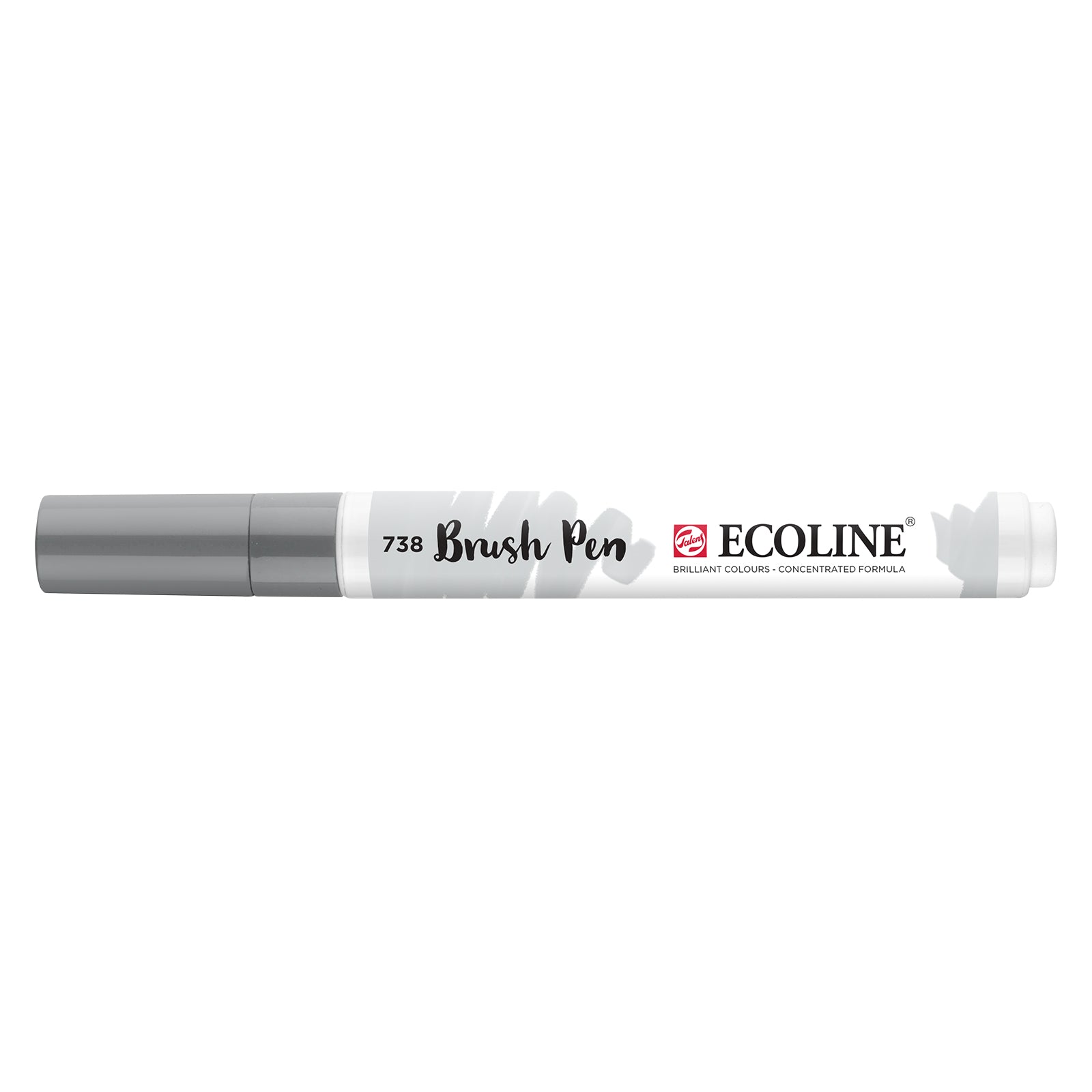 Ecoline • Pinselstift kaltgrau hell 738