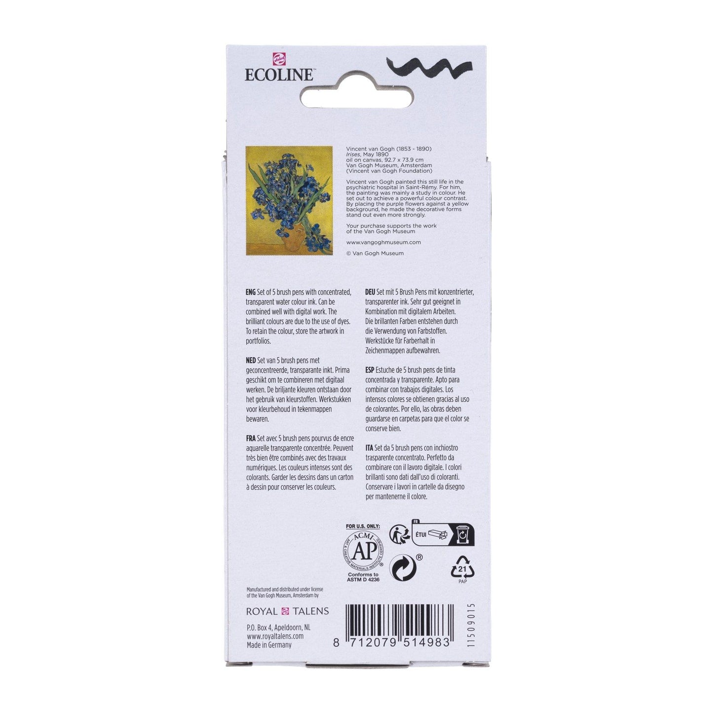 Ecoline • Van Gogh Museum Pinselstifte