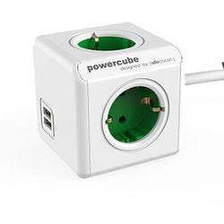 Allocacoc PowerCube erweiterte USB -Sockel