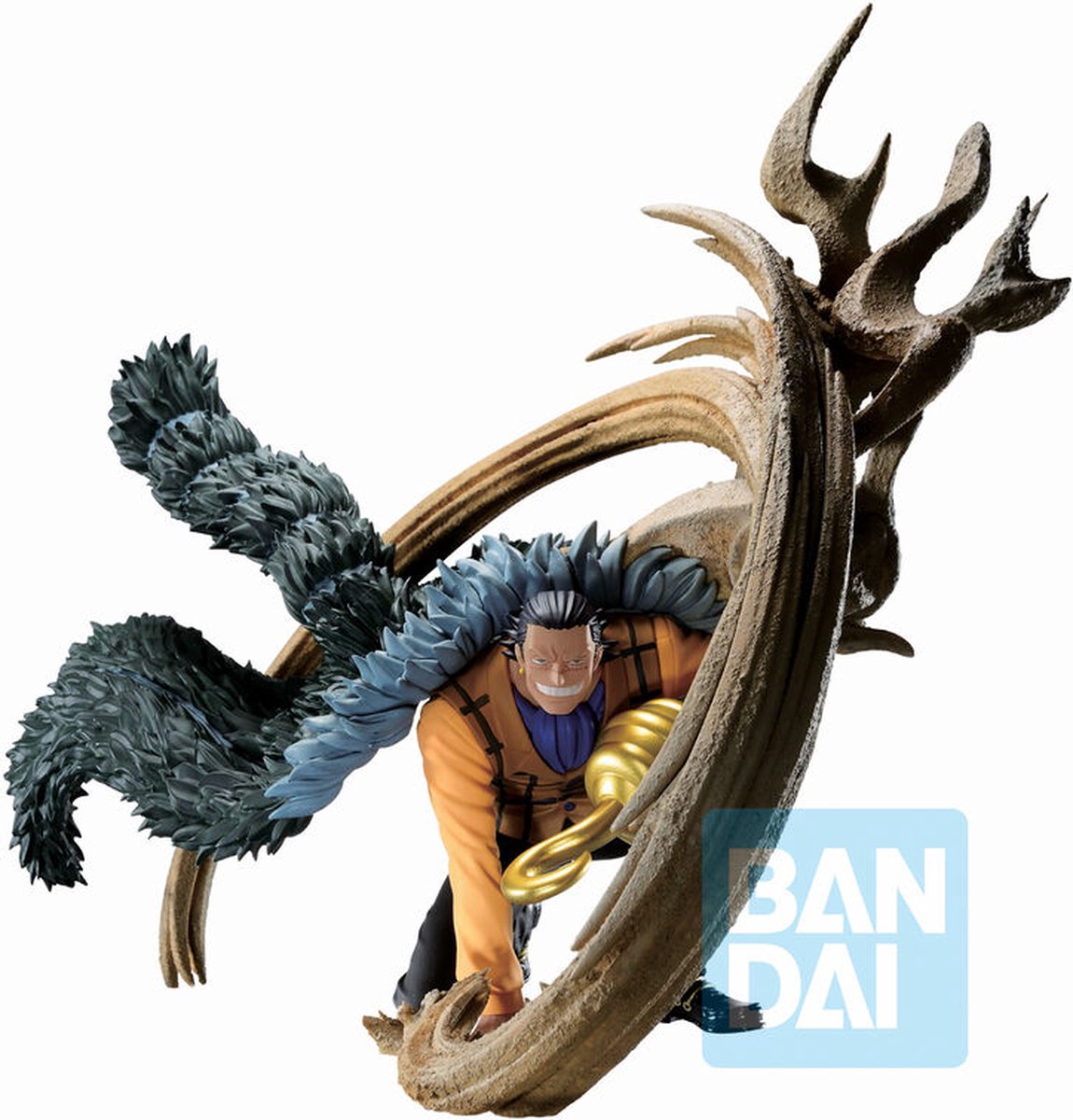 Banpresto One Piece Ichibansho PVC Statue Krokodil (Duell Erinnerungen) 8 cm Statue