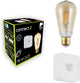 Eglo connect .z Smart Starterpaket – LED-Lampe – Sensor – E27 – 2200 K – dimmbar – ZigBee