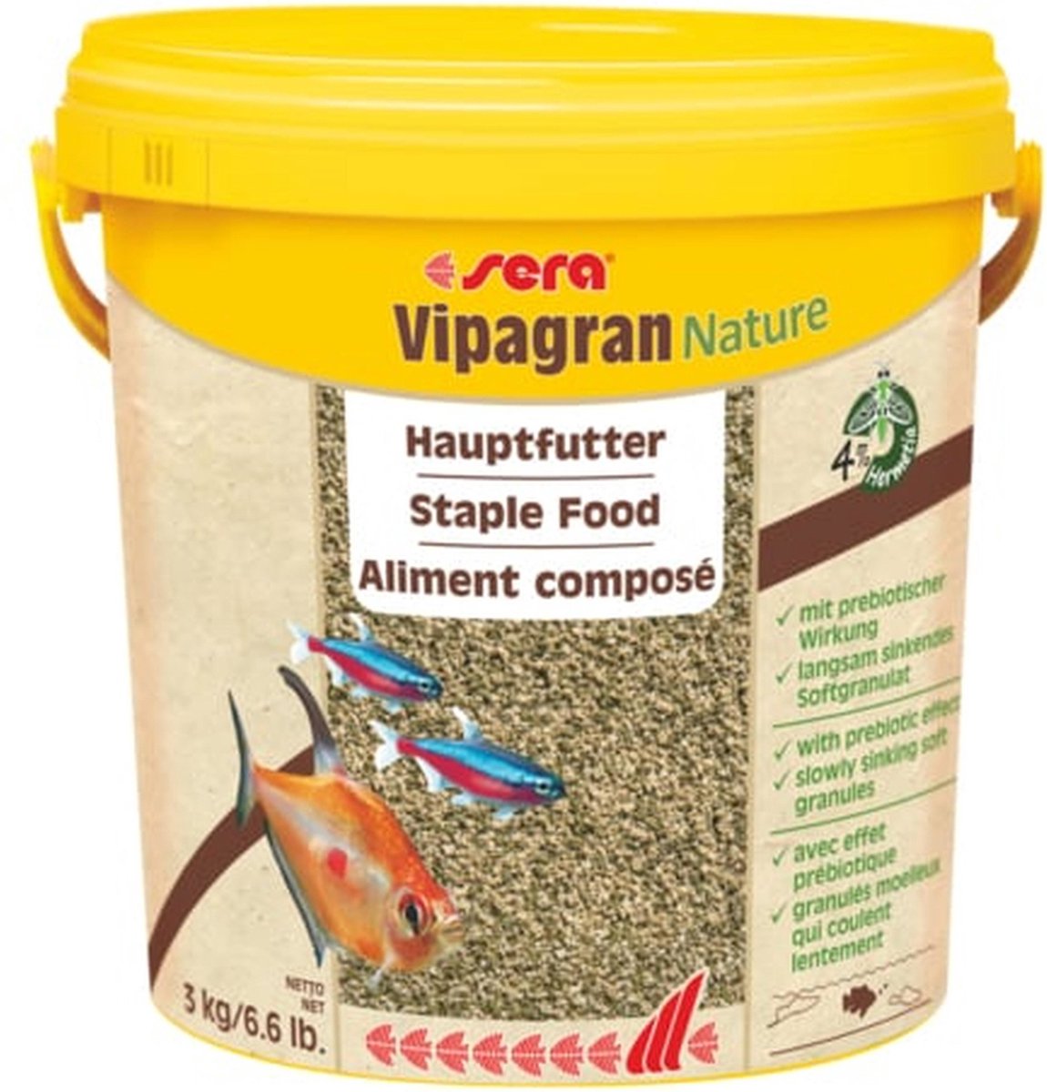 Sera Vipagran Nature 10000 ml – Aquarienfischfutter