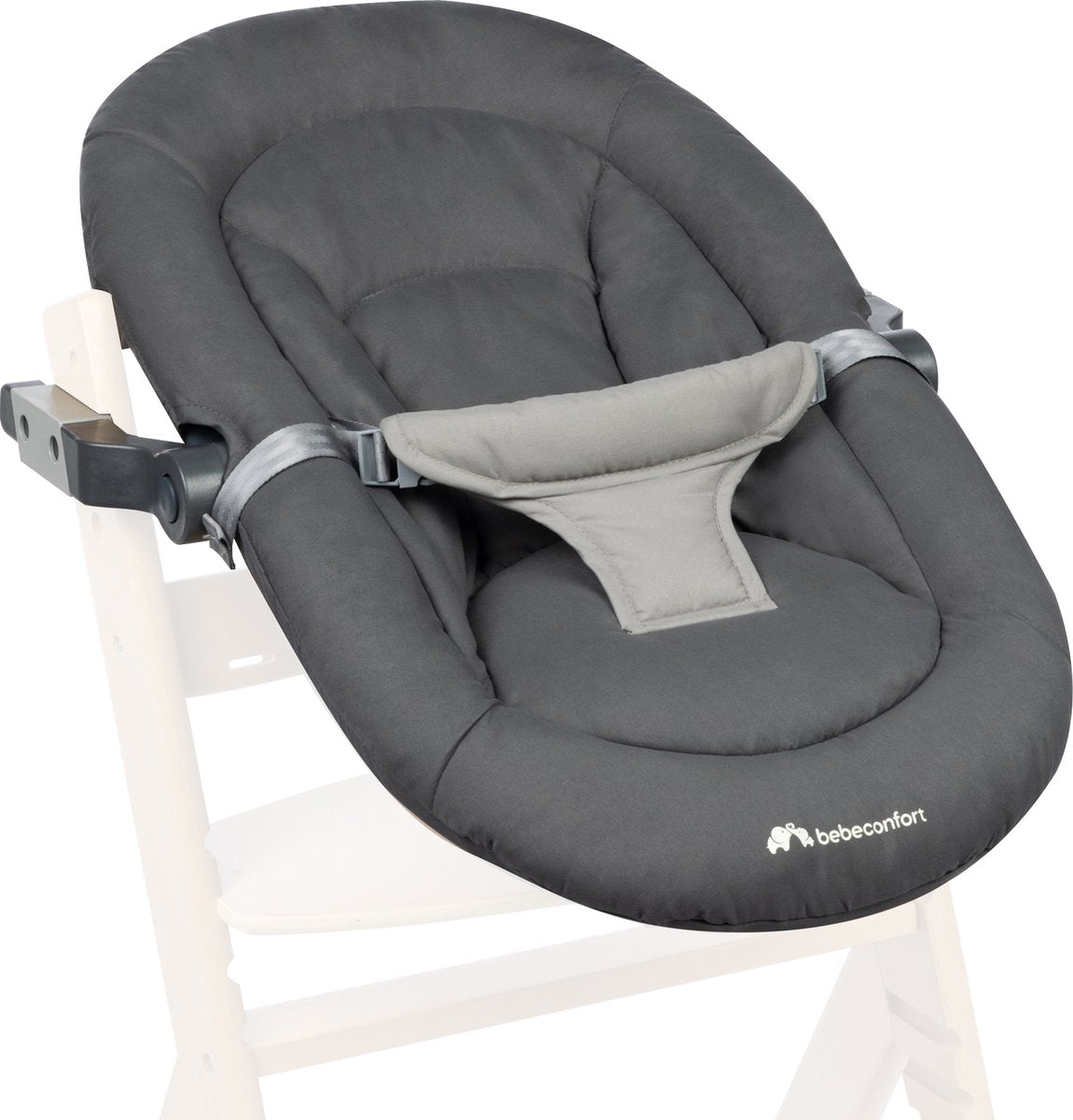 Bebeconfort Timba Baby – 2-in-1-Schaukelstuhl – getönter Graphit