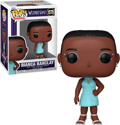 Funko Mittwoch Bianca Barclay Vinylfigur 1579 Pop! mehrfarbiges PVC Unisex - Fan-Merch, TV-Serie