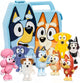 Bluey Go Koffer mit 8 Spielfiguren