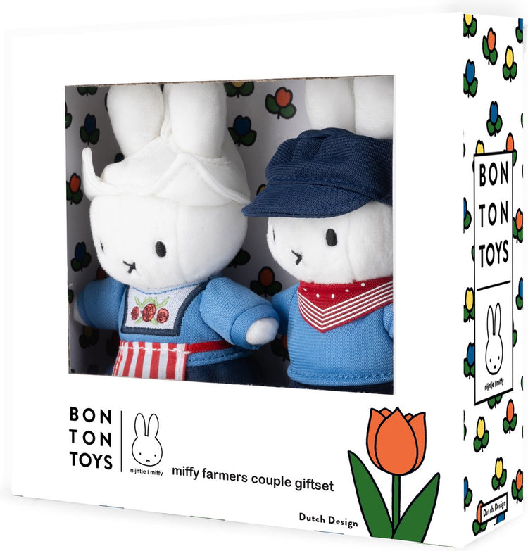 Bon Ton Toys Miffy – Bauernpaar-Geschenkset – 15 cm – 6