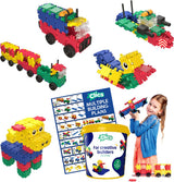 Clics bauen Spiel Emmer, 8in1 - afbeelding 1