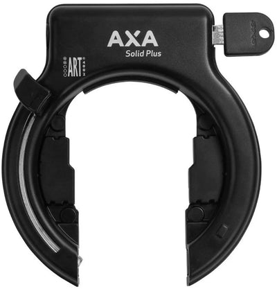 AXA Solid Plus schwarz ART2 Ringschloss - 150mm - Fahrrad