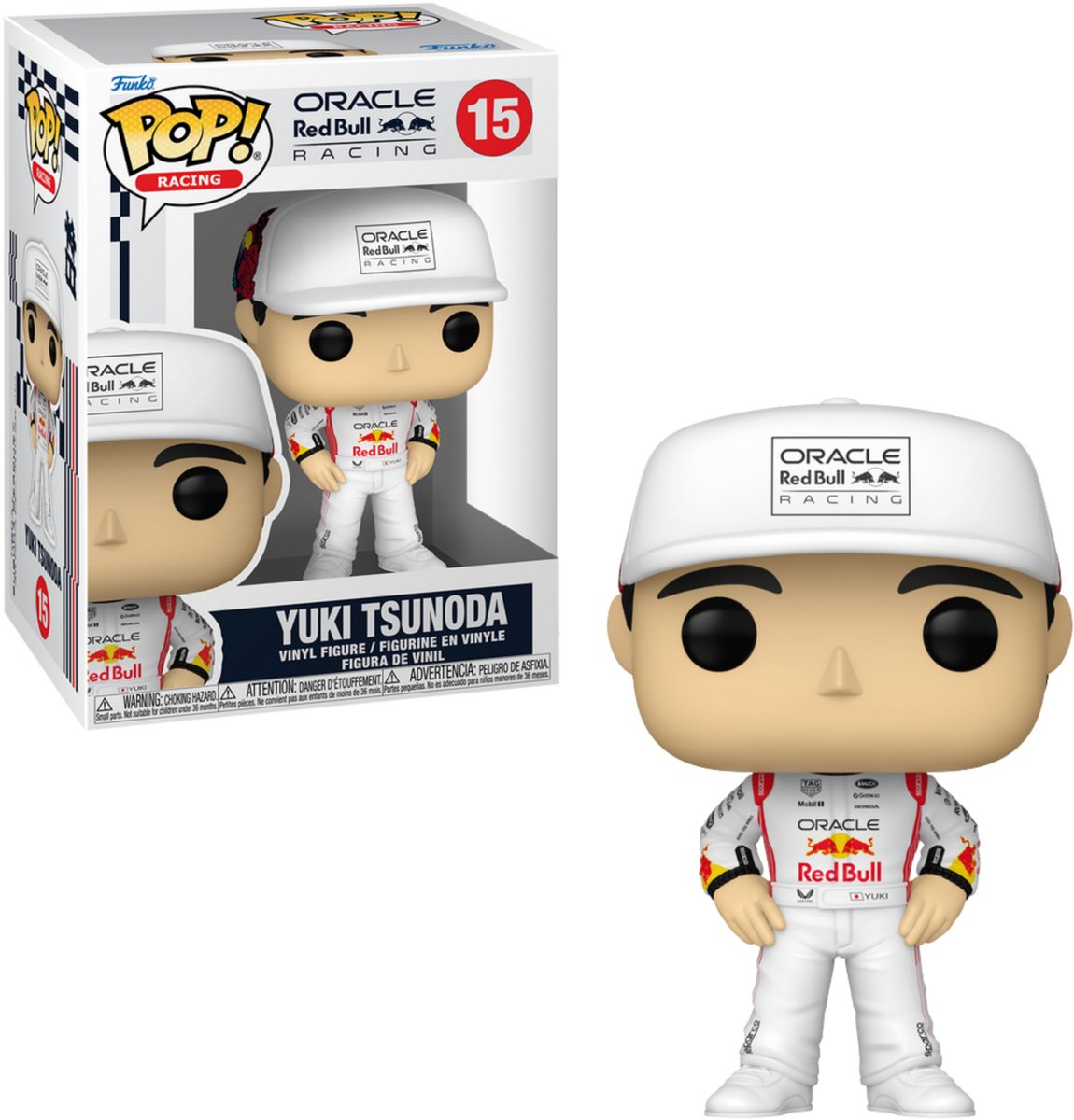 Funko-Pop! Rennen: Oracle Redbull Racing – Yuki Tsunoda #15