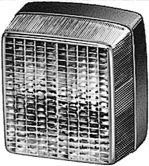 Hella Nebel Lampe 97x97mm F.pkw U.Kombi