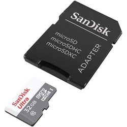 Sandisk Ultra Lite MicroSDHC UHS-I Speicherkarte mit SD-Adapter 32 GB Klasse 10