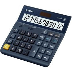 Casio DH-12et blauer Taschenrechner