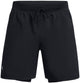 Under Armour UA Launch 7'' 2-in-1 Shorts-BLK Herren-Sporthose – Schwarz – Reflektierend