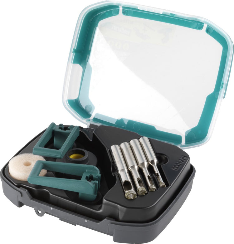 Wolfcraft - Fliesenbohrer-Set - Diamantbohrer 5mm - 6mm - 8mm - 10mm - 5 Stück - 8771000
