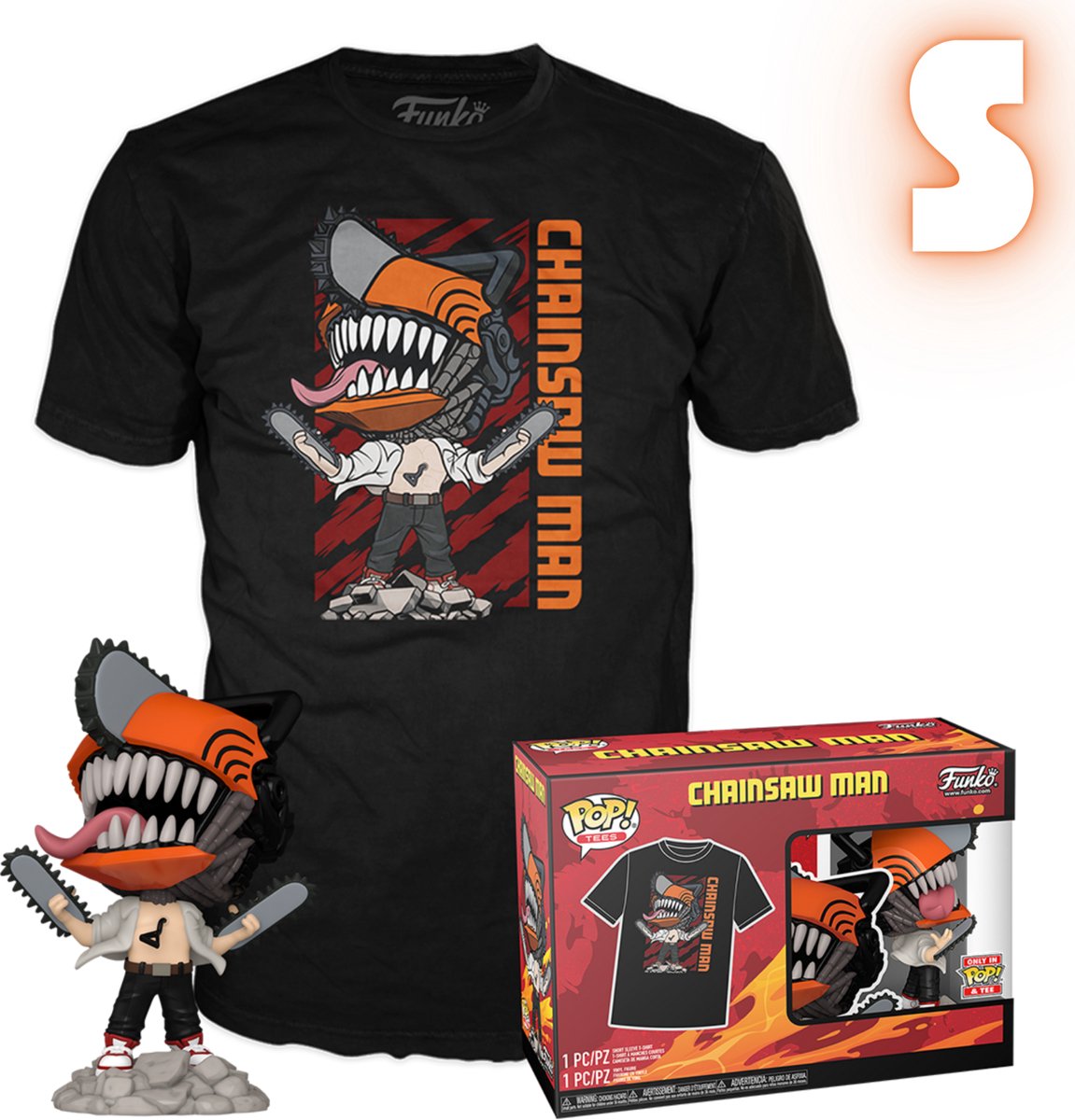 Funko-Pop! Abschlag: Kettensägenmann – Kettensägenmann springt – s – vertraulich