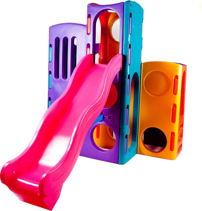 Little Tikes Spielplatz mit 2 Rutschen und Tunnel – Spielgeräte
