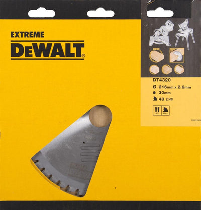Dewalt Zubehör Kreissägebl. s40 216x30x48t - dt4320-qz