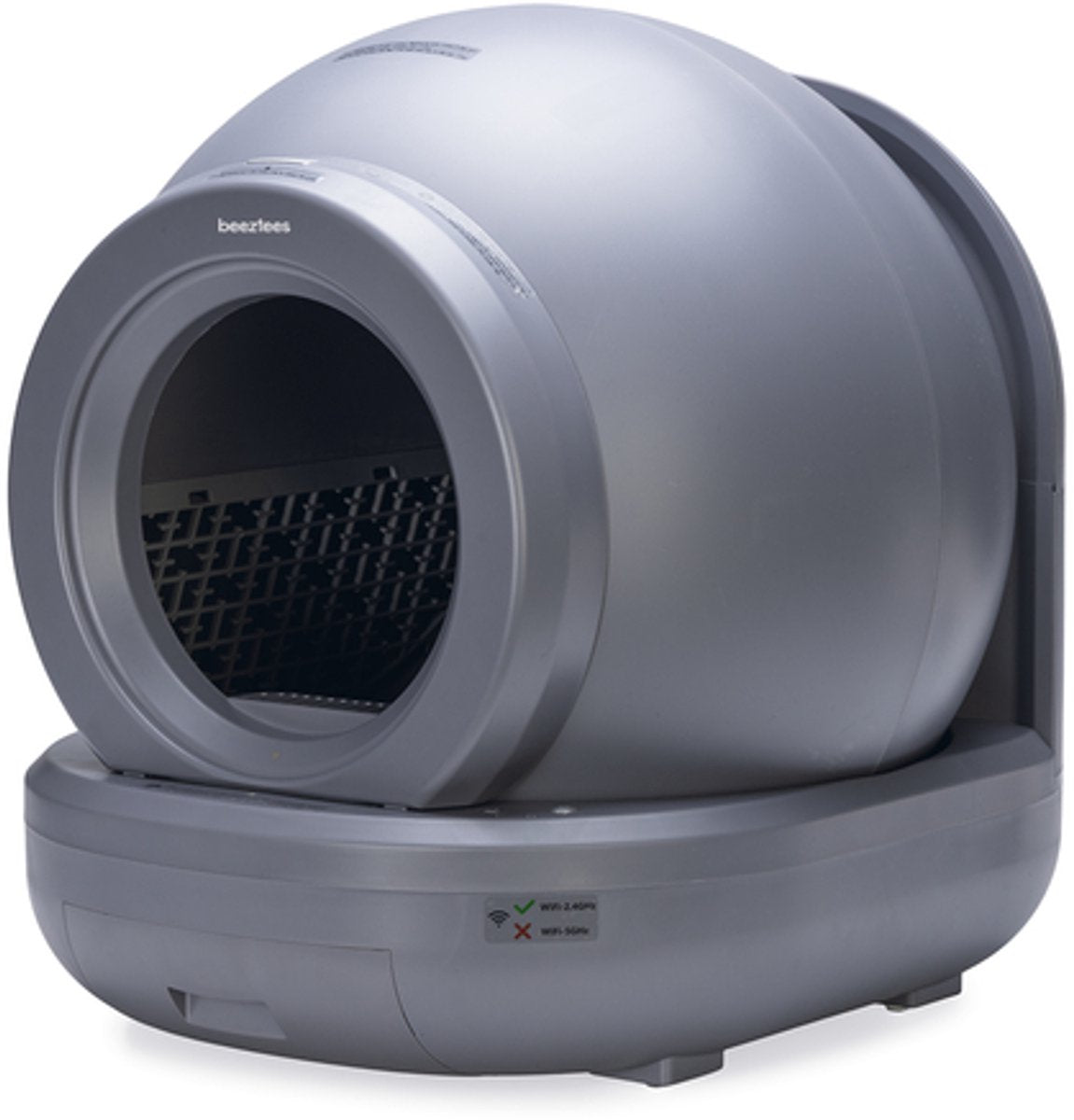 Beezteesmoeza – automatische Katzentoilette – grau – 57 x 56 x 62 cm