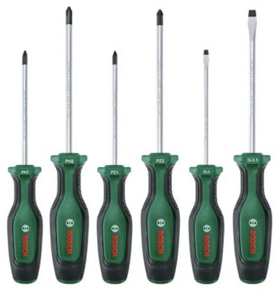 Bosch grüner Schraubendrehersatz 6-teilig - 1600a02bx7