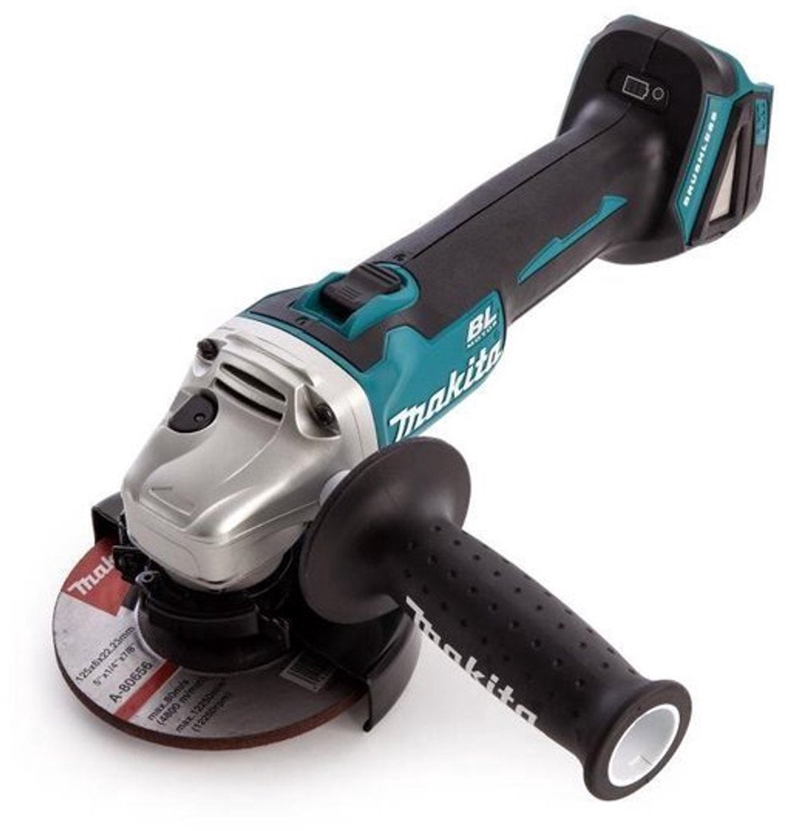 Makita dga506z 18V Winkelschleifer 125mm Gehäuse, mit Verriegelungsschalter | ohne Akkus und Ladegerät und ohne Koffer - dga506z