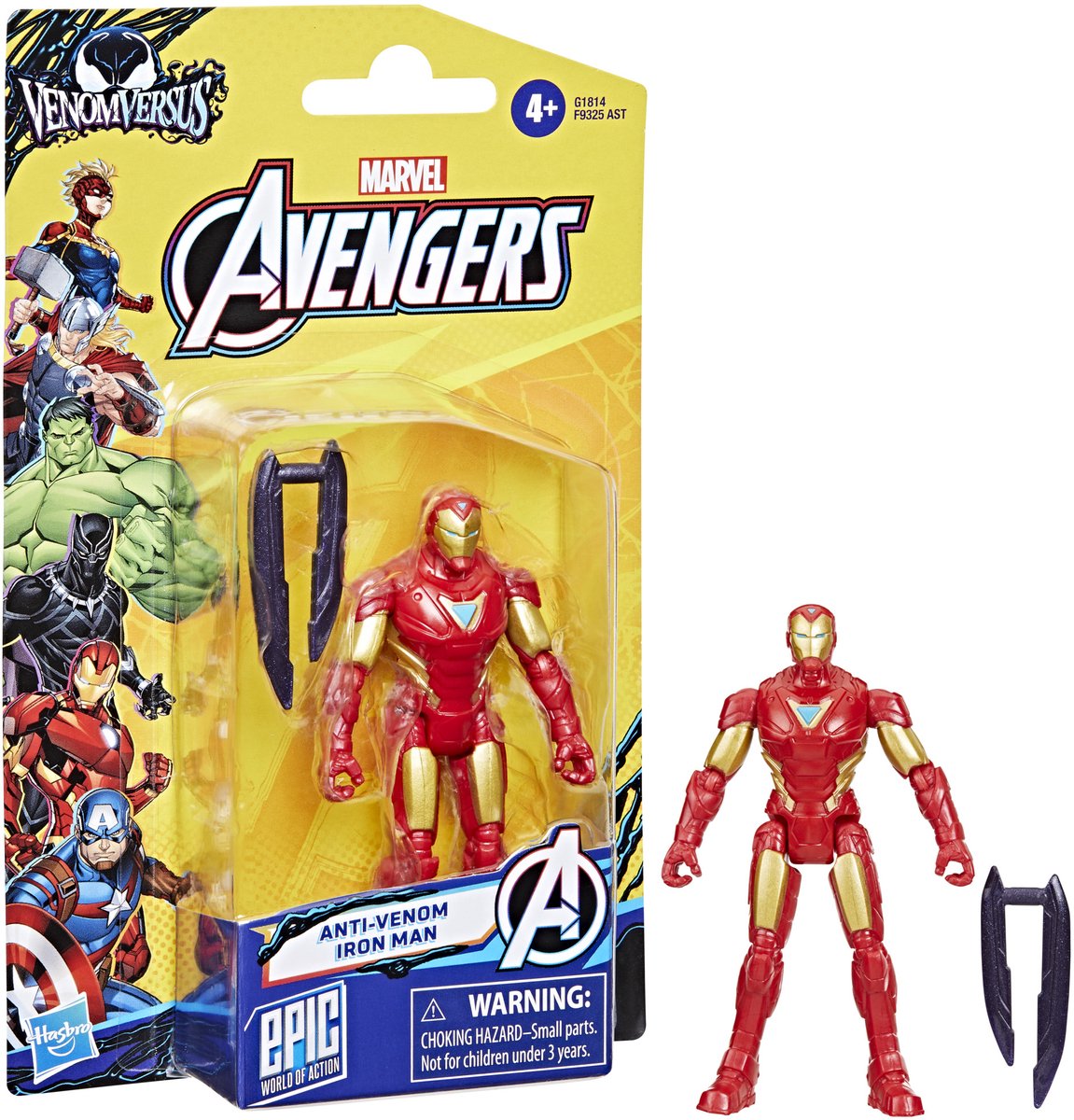 Marvel Avengers 10 cm Figur Gift Iron Mann