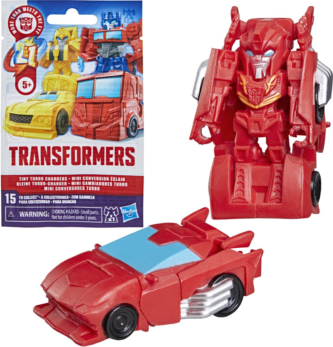 Hasbro Transformers Mini-Actionfiguren, winzige Turbo-Wechsler-Spielzeuge.