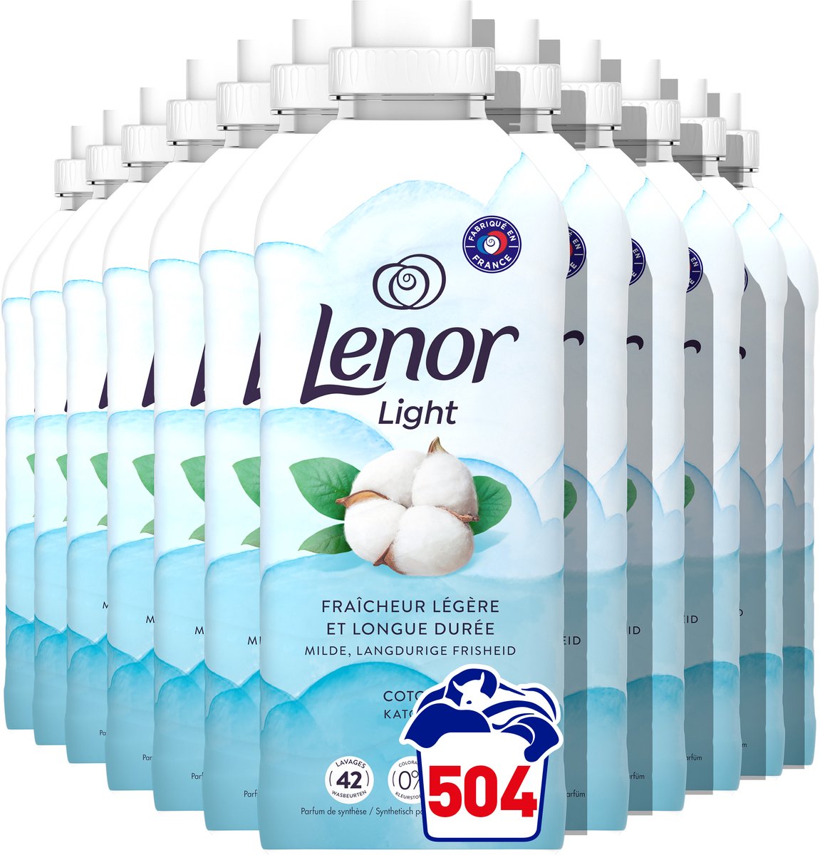 Lenor Weichspüler Cotton Fresh - 12 x 42 Wäschen