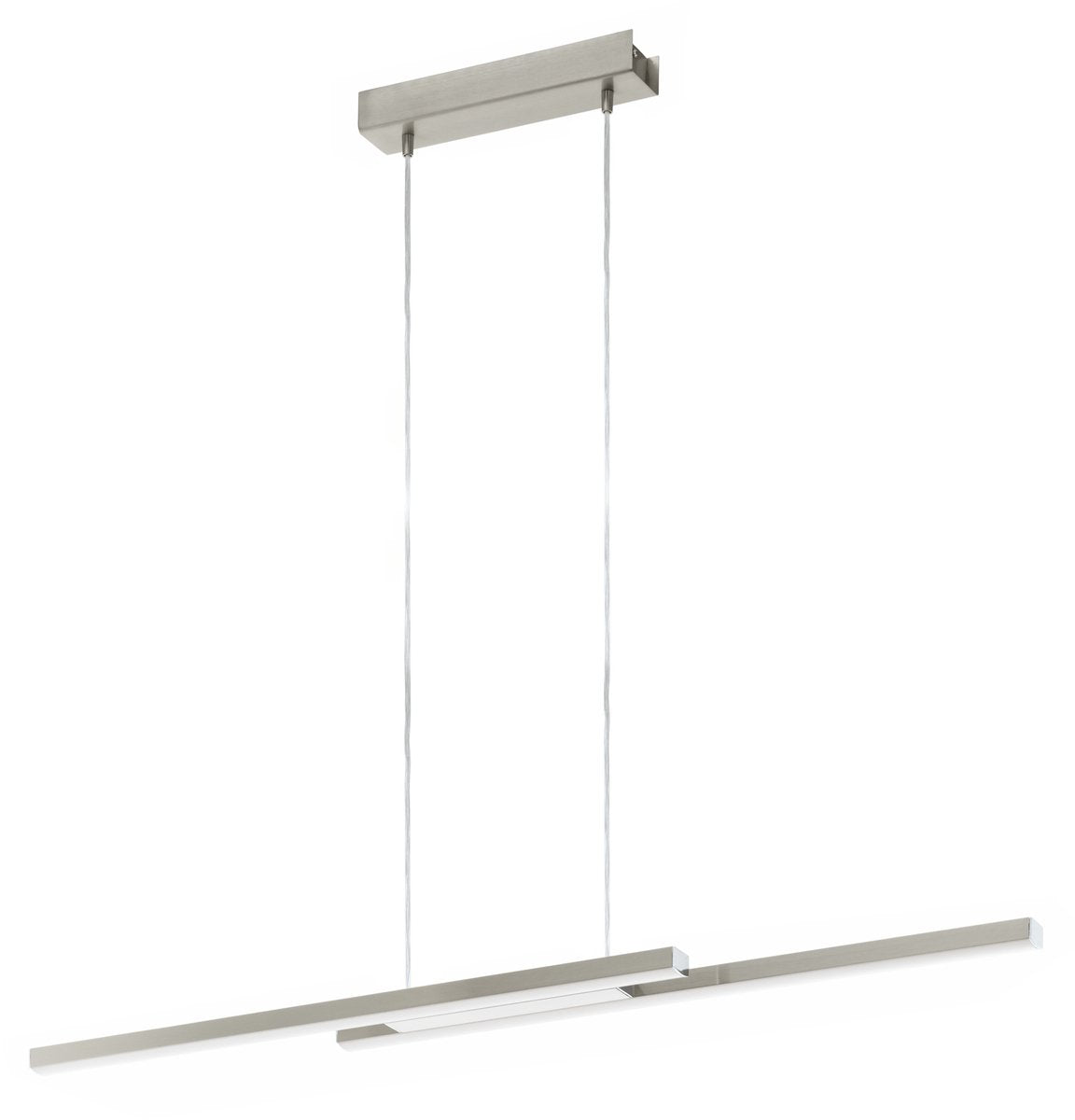 Eglo connect.z fraioli-z smarte Hängelampe – 105,5 cm – Grauweiß – einstellbares RGB-Weißlicht – dimmbar – ZigBee