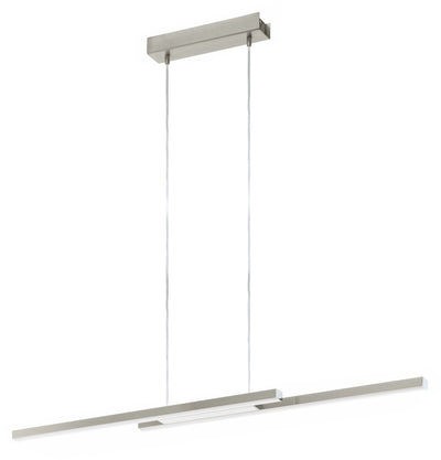 Eglo connect.z fraioli-z smarte Hängelampe – 105,5 cm – Grauweiß – einstellbares RGB-Weißlicht – dimmbar – ZigBee
