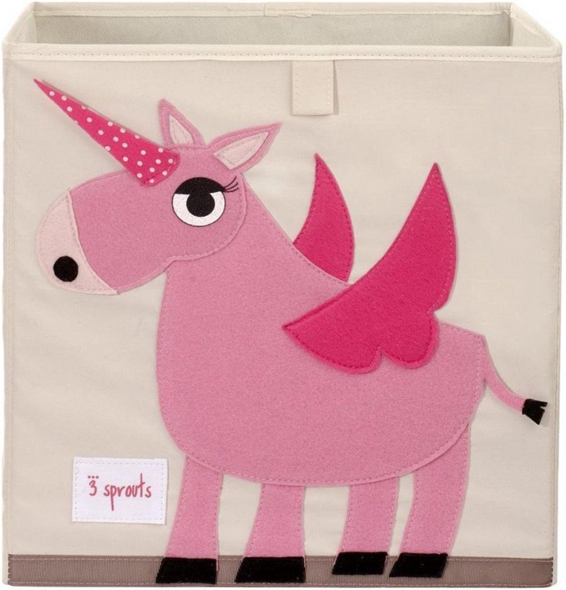 Aufbewahrungsbox für 3 Sprossen – Einhorn