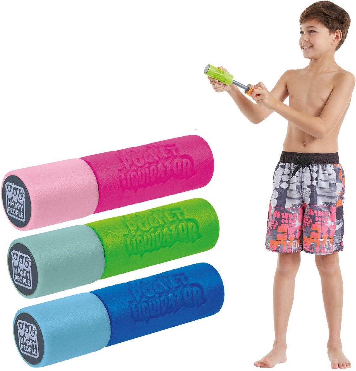 Summertime Schaumstoff-Shooter – 1 Stück – verschiedene Farben