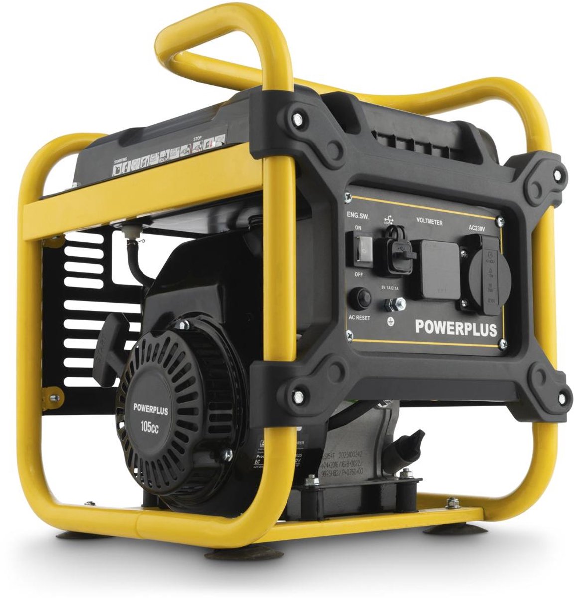 Powerplus Wechselrichter-Generator 1000 W