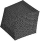 Reisenth Umbrella Pocket Mini faltbarer Mini-Regenschirm – ø 97 cm – Signature Black Schwarz