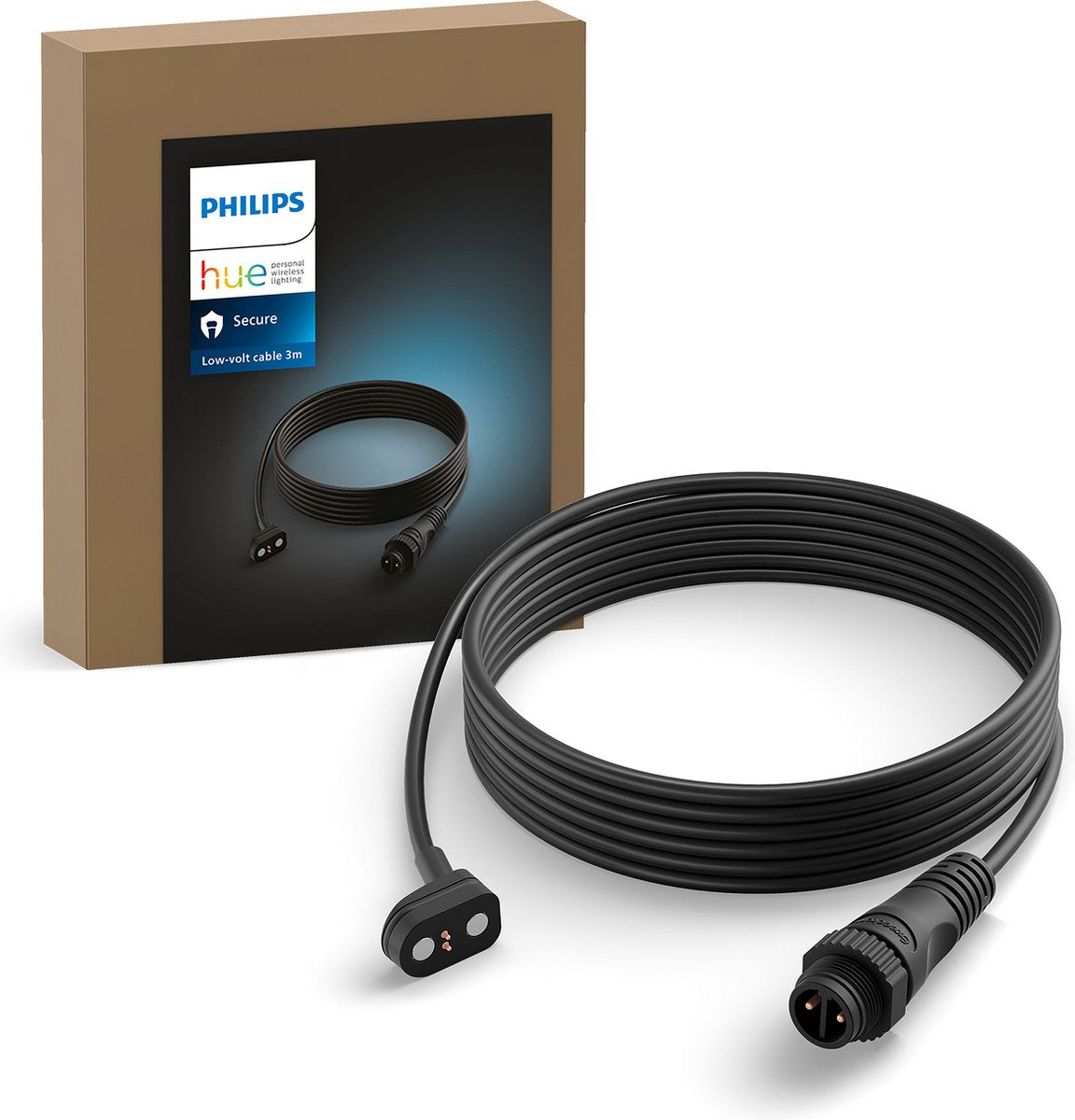 Philips Hue Secure Outdoor-Verlängerungskabel – 3 m