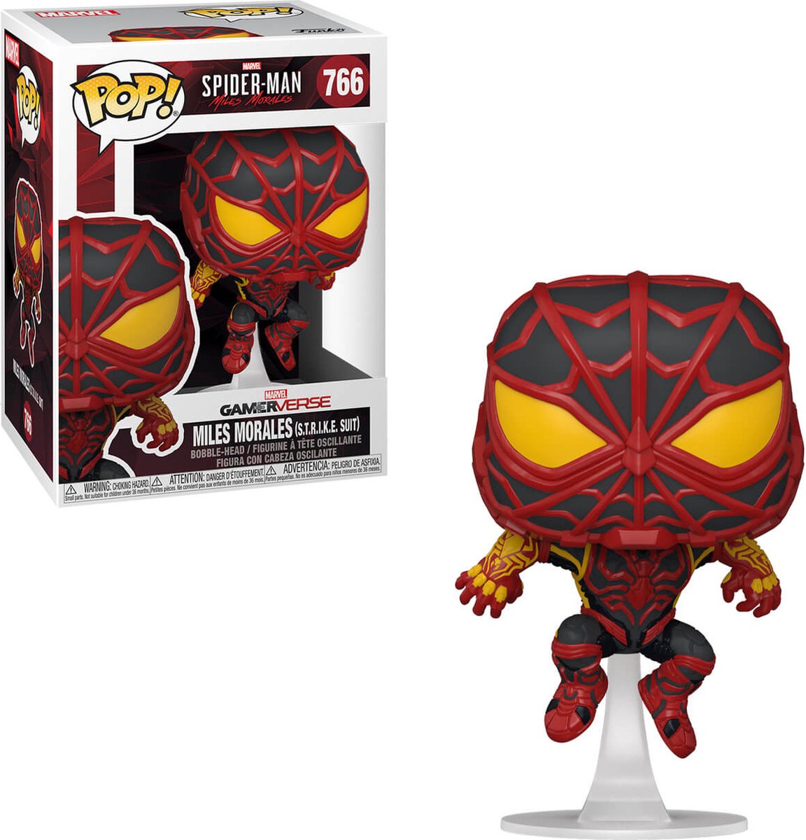 Funko-Pop! Marvel Spider-Man: Miles Morales – Miles Morales s.t.r.i.k.e. Anzug