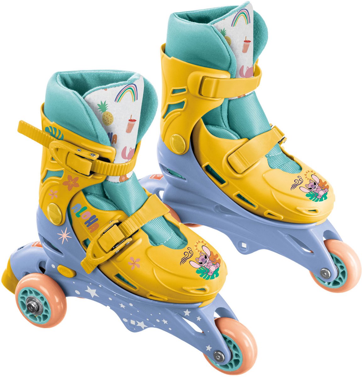 Mondo Rollschuhe mit 3 Rädern, Größe 29–32 cm