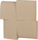 Wood Tide Wanddeko - Betonoptik - Sand - 86x86x11