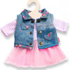 Heless Puppenkleid mit Giletje, 35-45 cm