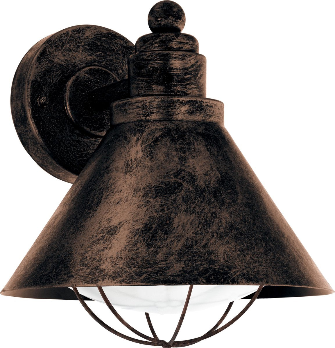 Eglo Vintage Barrosela - Außenbeleuchtung - Wandleuchte - 1 Licht - kupferfarben