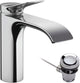 Hansgrohe Vivinis Einhebel-Waschtischmischer 110 mit ausziehbarem Ablaufgarnitur chrom