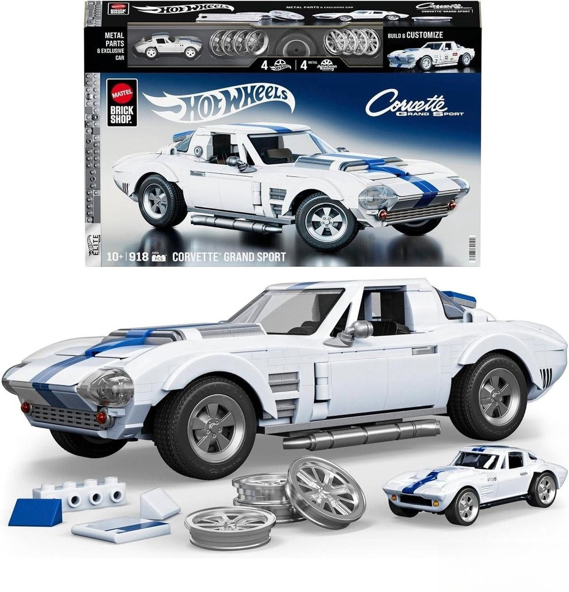 Hot Wheels Elite-Serie Corvette 1:32