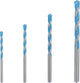Bosch 4-teiliges Universal-Bohrerset: 4 mm, 5 mm, 6 mm, 8 mm
