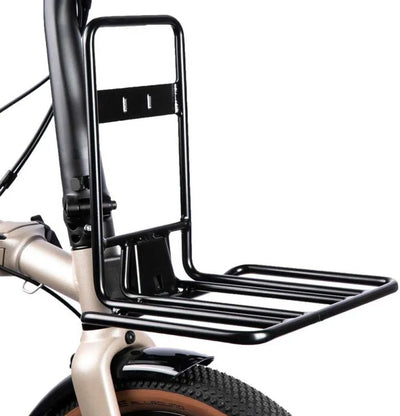 Fahrer vordere Träger XL Alu Brompton Vello Schwarz