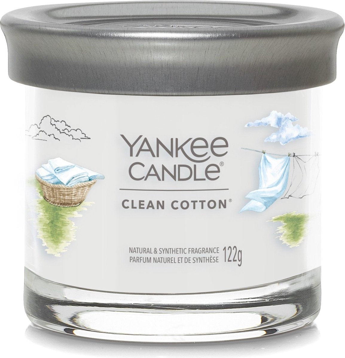 Yankee Candle YC Clean Cotton Signature kleiner Becher