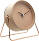 Nextime Berlin Tisch – Tischwecker – 14 × 13 × 7 cm – Metall – Rosa – geräuschlos