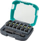Wolfcraft - Schlagbit-Box, Torx® (T 15–30), 7-tlg. - 2969000