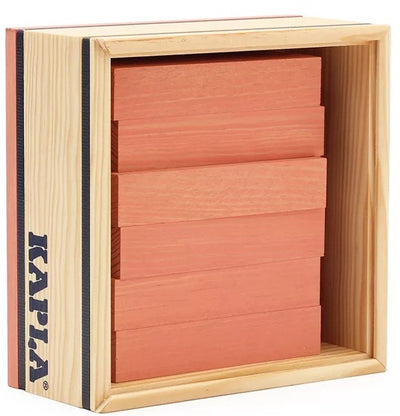 Kapla - Farbe - Konstruktionsspielzeug - Rosa - 40 Bretter
